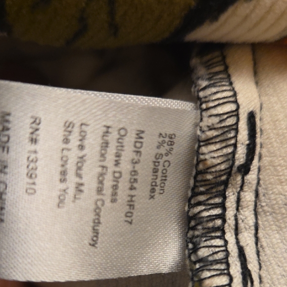 Show Me Your MuMu Orange and Black Floral Dress - Picture 5 of 9